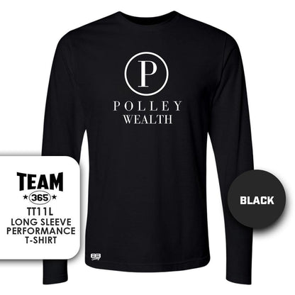 Lightweight Performance Long Sleeve - Polley Wealth Management - 83Swag