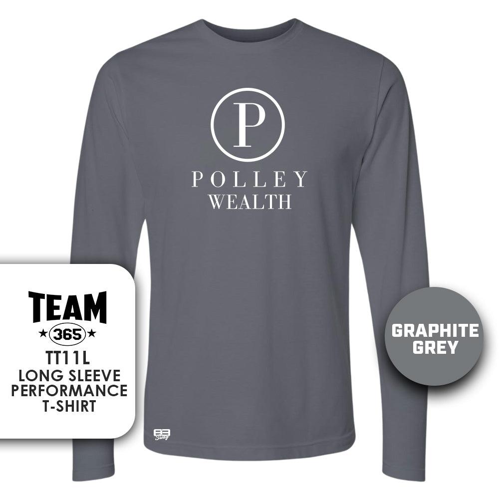 Lightweight Performance Long Sleeve - Polley Wealth Management - 83Swag