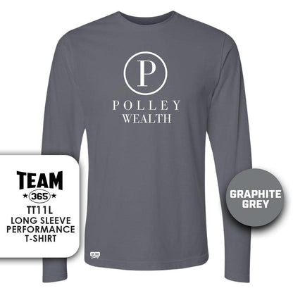 Lightweight Performance Long Sleeve - Polley Wealth Management - 83Swag