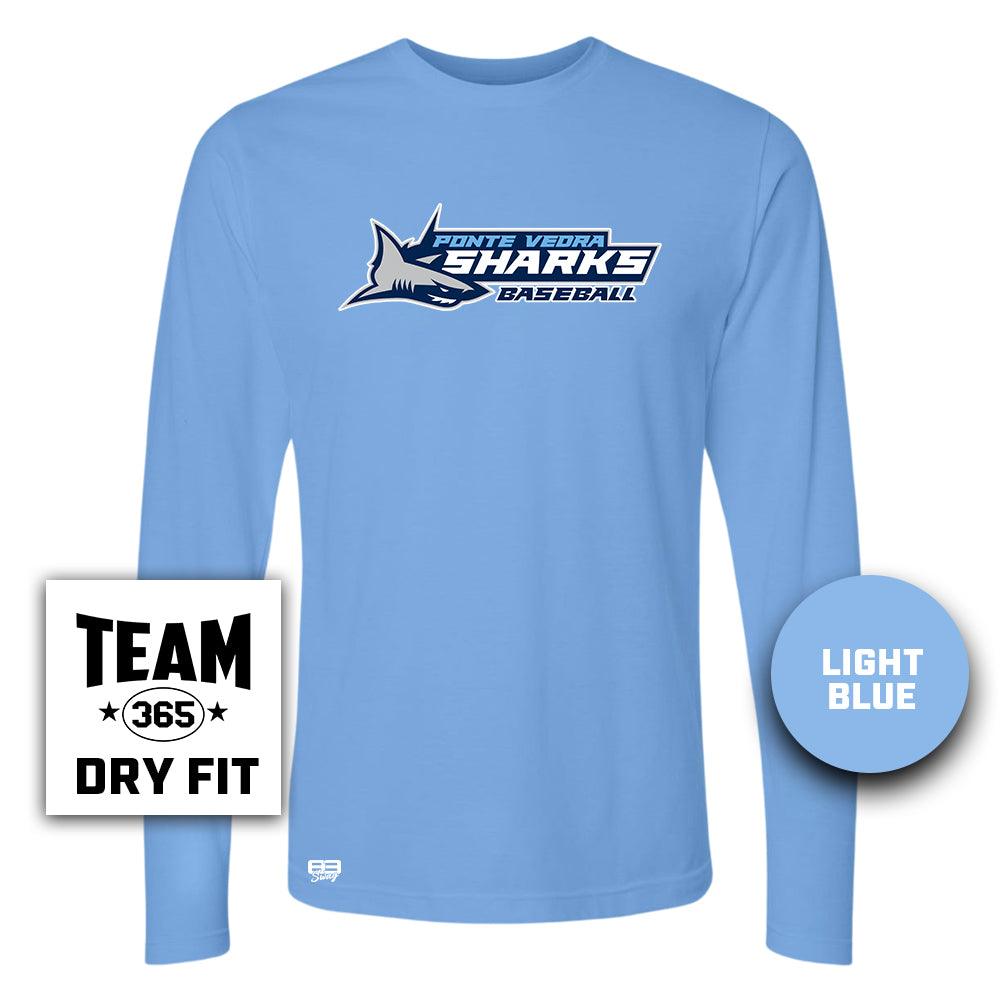 Lightweight Performance Long Sleeve - Ponte Vedra Sharks Baseball - 83Swag