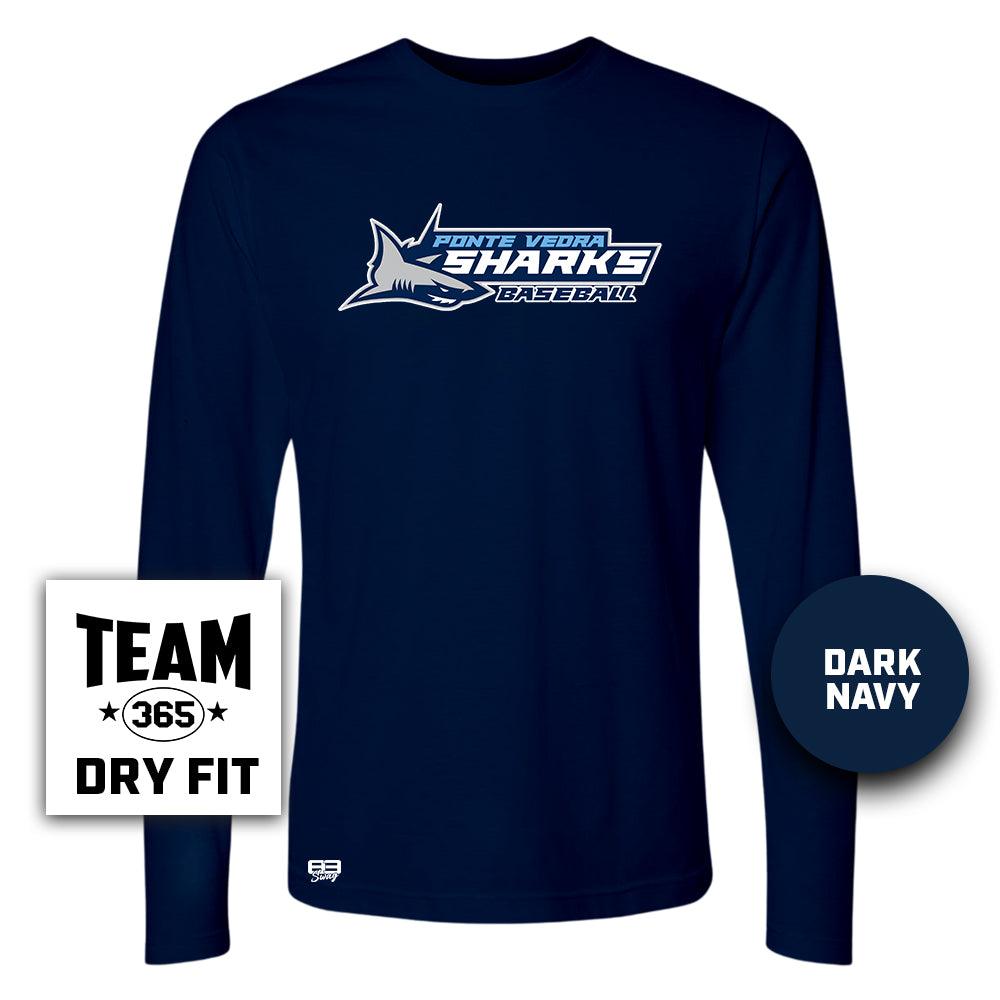 Lightweight Performance Long Sleeve - Ponte Vedra Sharks Baseball - 83Swag