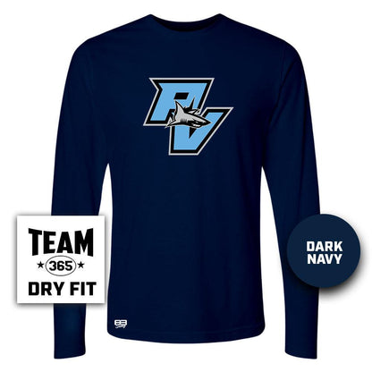 Lightweight Performance Long Sleeve - Ponte Vedra Sharks Baseball V2 - 83Swag