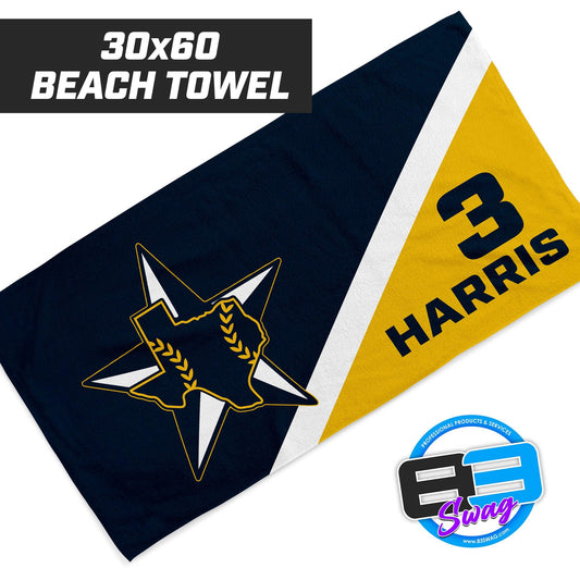 Lone Star Brewers - 30"x60" Beach Towel - 83Swag