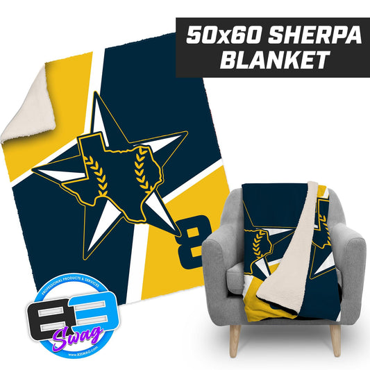 Lone Star Brewers - 50”x60” Plush Sherpa Blanket - 83Swag