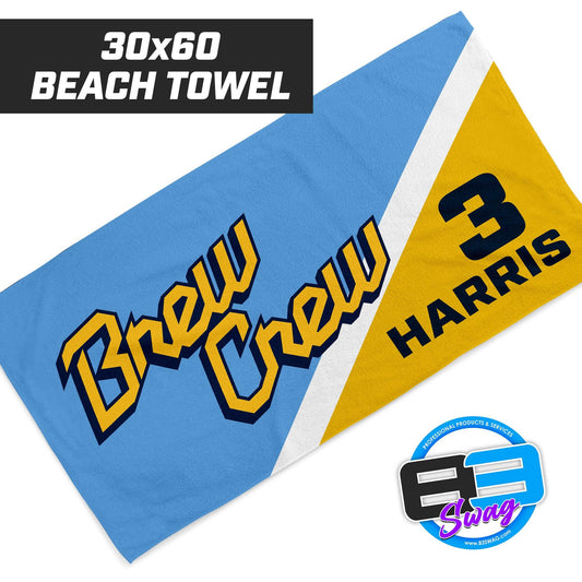 Lone Star Brewers CREW EDITION - 30"x60" Beach Towel - 83Swag