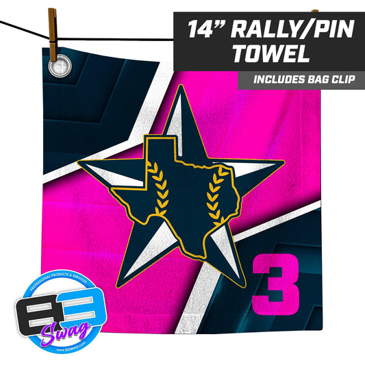 Lone Star Brewers PINK Edition - 14"x14" Rally Towel - 83Swag