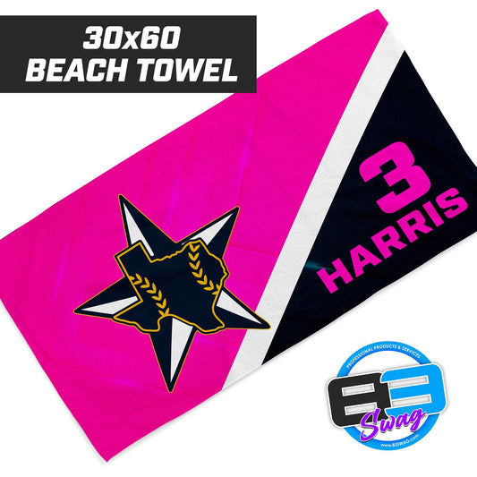 Lone Star Brewers PINK EDITION - 30"x60" Beach Towel - 83Swag