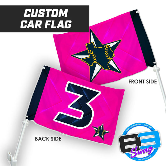 Lone Star Brewers PINK Edition - Car Flag - 83Swag