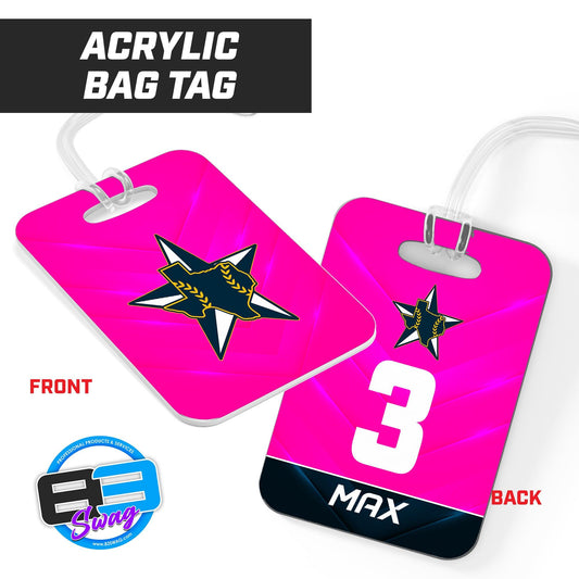 Lone Star Brewers PINK Edition - Hard Acrylic Bag Tag - 83Swag