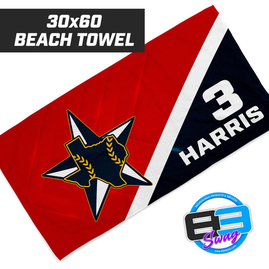 Lone Star Brewers USA EDITION - 30"x60" Beach Towel - 83Swag