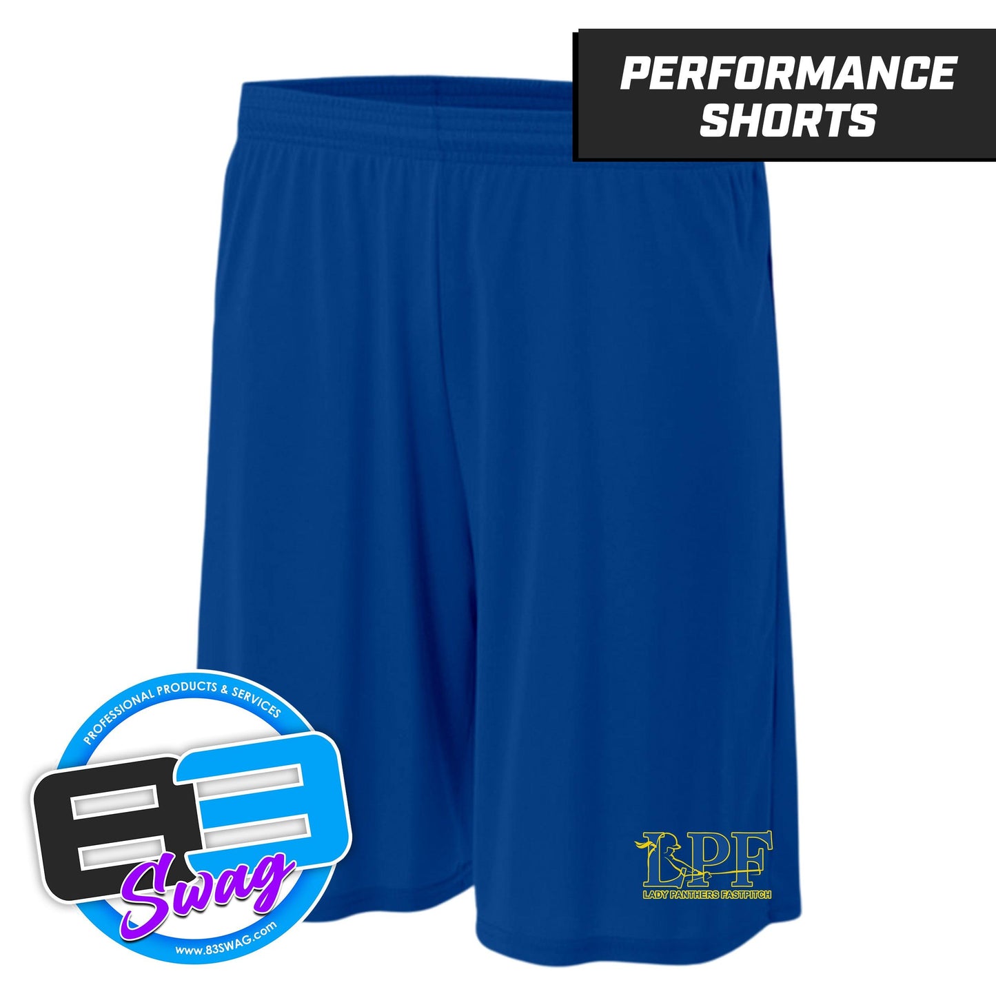 LPF Softball - Youth & Adult Zone Performance Shorts - 83Swag