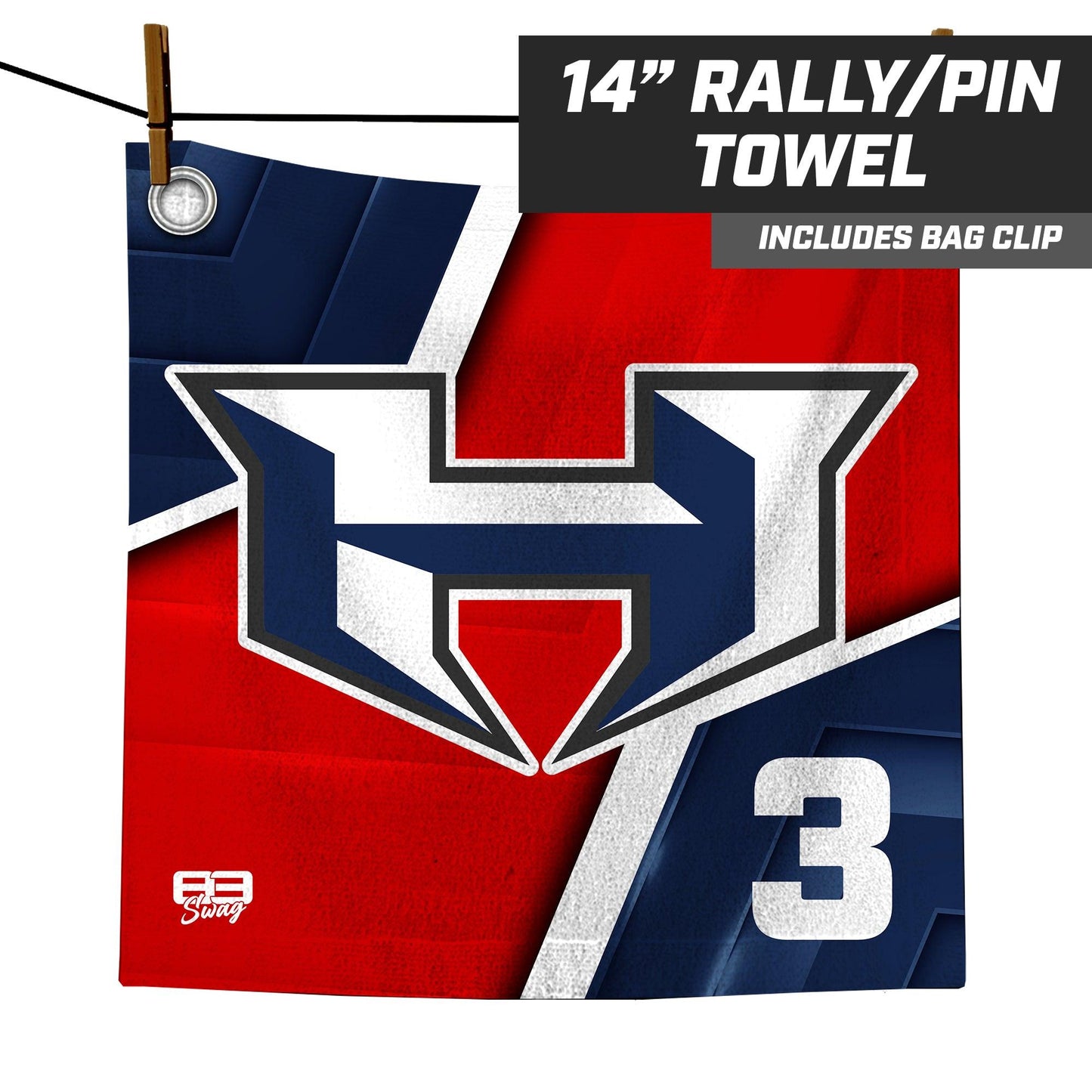 Macclenny Hawks Baseball - 14"x14" Rally Towel - 83Swag