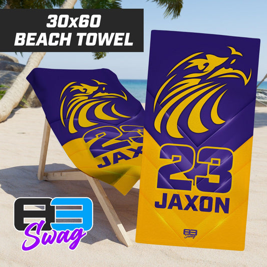 Memorial Falcons Baseball 2024 Edition - 30"x60" Beach Towel - 83Swag