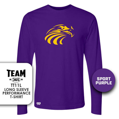 Memorial Falcons Baseball 2024 EDITION - Lightweight Performance Long Sleeve - MULTIPLE COLORS - 83Swag