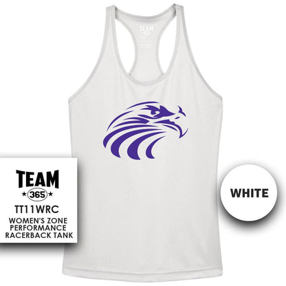 Memorial Falcons Baseball 2024 EDITION - Performance Women’s Racerback T - MULTIPLE COLORS AVAILABLE - 83Swag