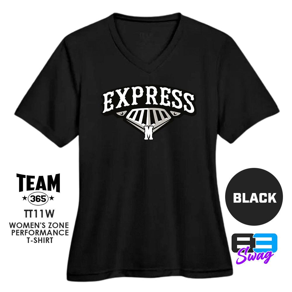 Mid MO Express Baseball - Cool & Dry Performance Women's Shirt - 83Swag