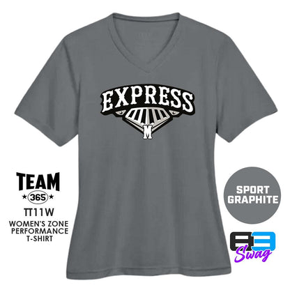 Mid MO Express Baseball - Cool & Dry Performance Women's Shirt - 83Swag