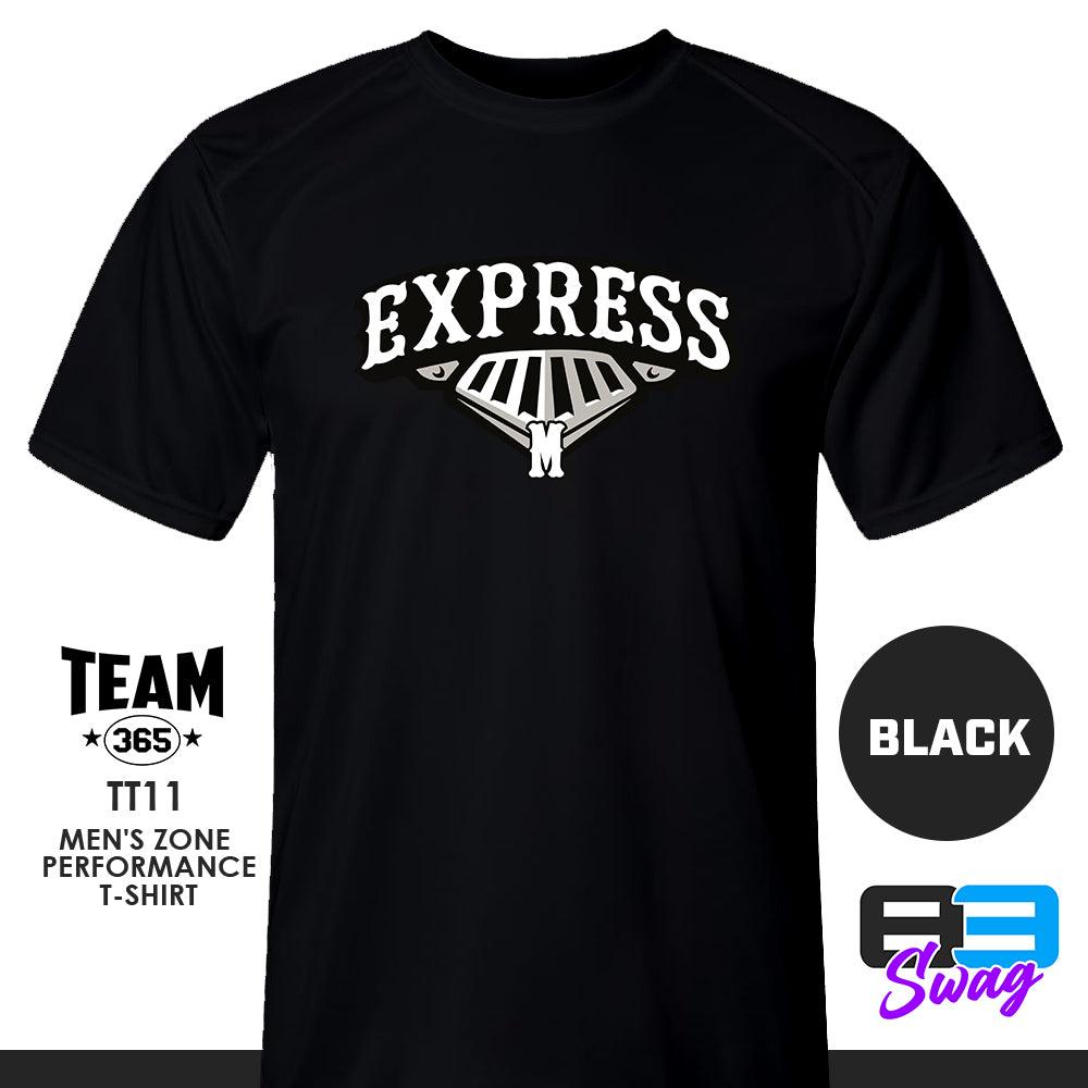 Mid MO Express Baseball - Crew - Performance T-Shirt - 83Swag