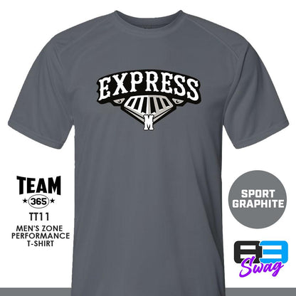 Mid MO Express Baseball - Crew - Performance T-Shirt - 83Swag