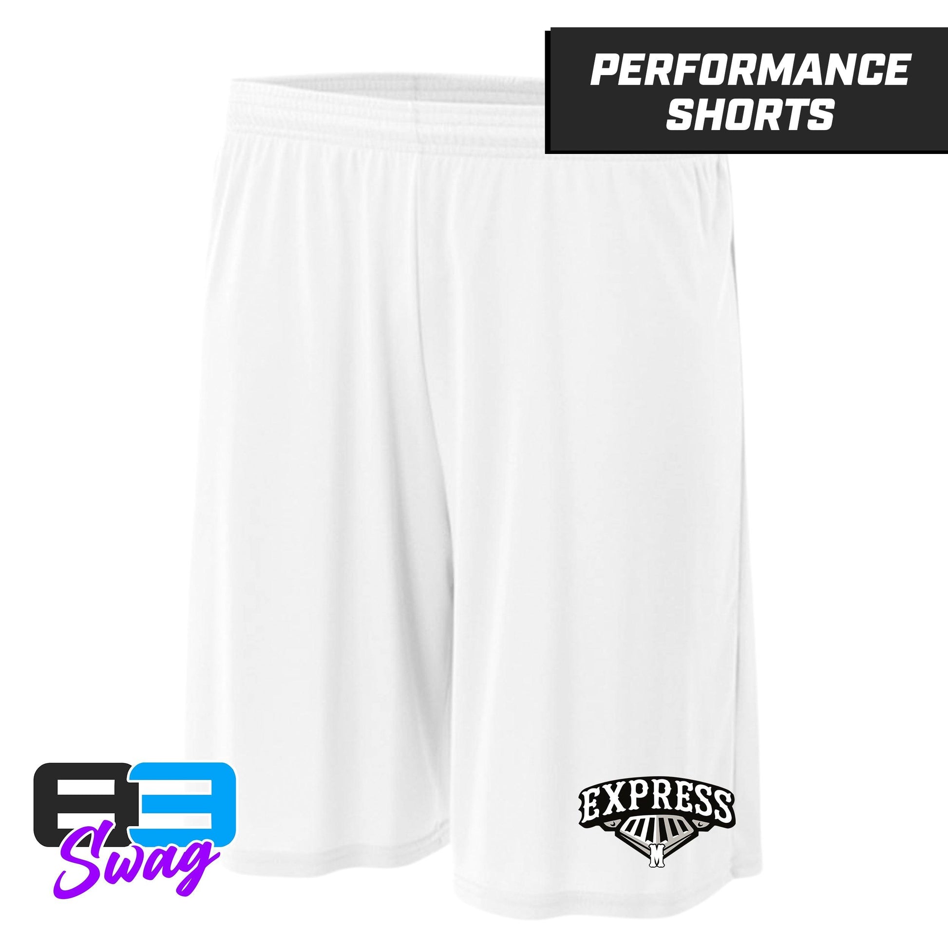 Mid MO Express Baseball - Youth & Adult Zone Performance Shorts - 83Swag