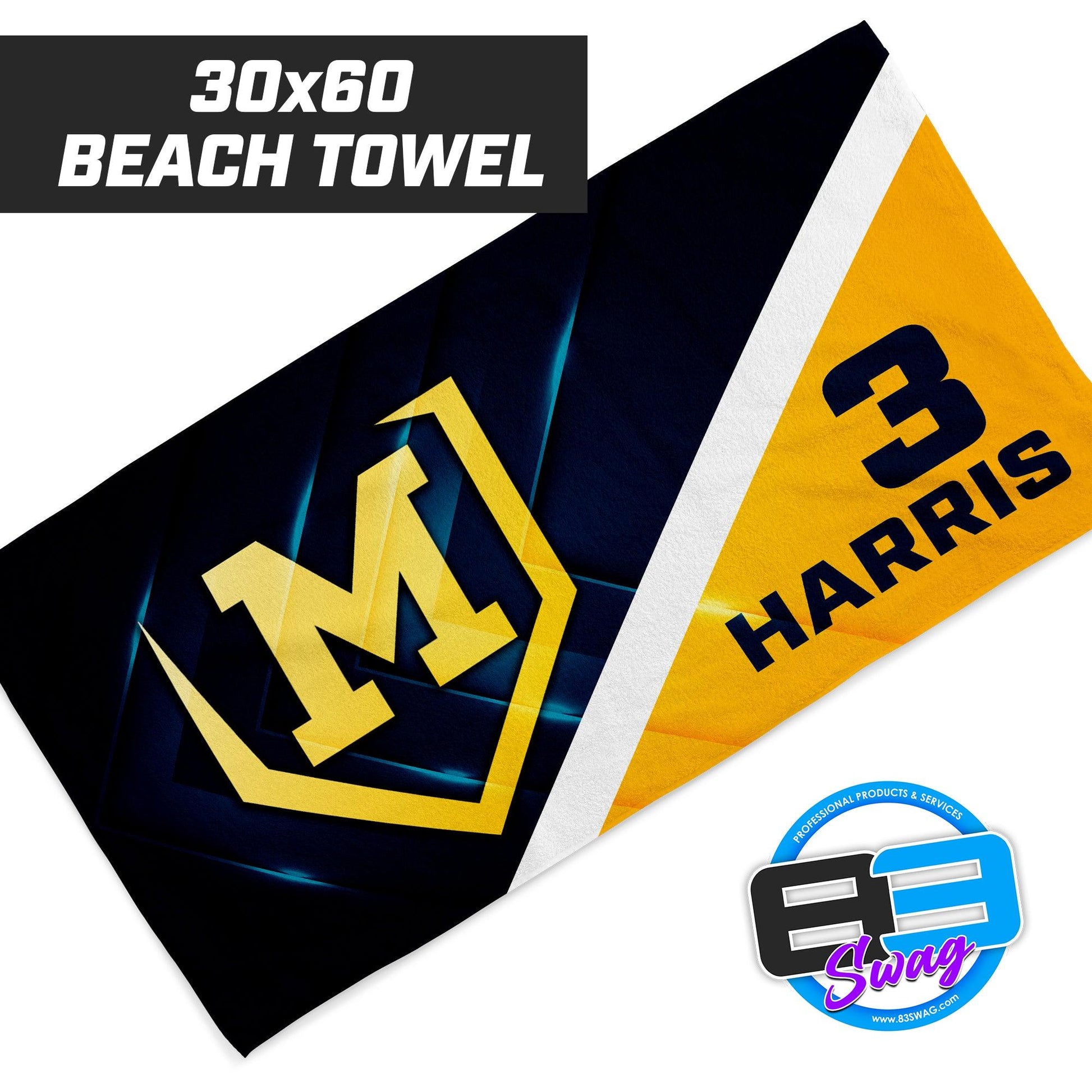 Midland Bandits - 30"x60" Beach Towel - 83Swag