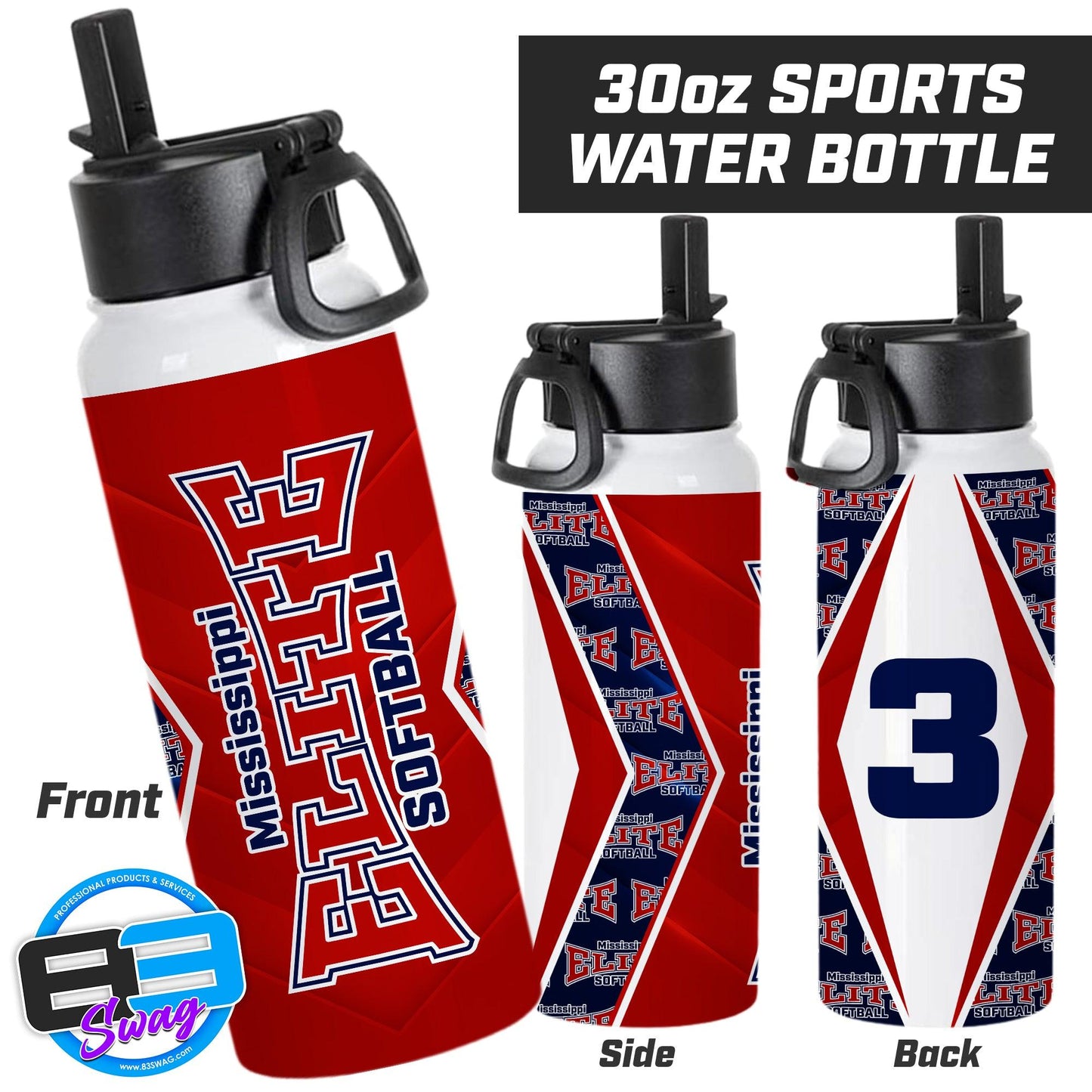 Mississippi Elite 2k12 Softball - 30oz Sports Tumbler - 83Swag