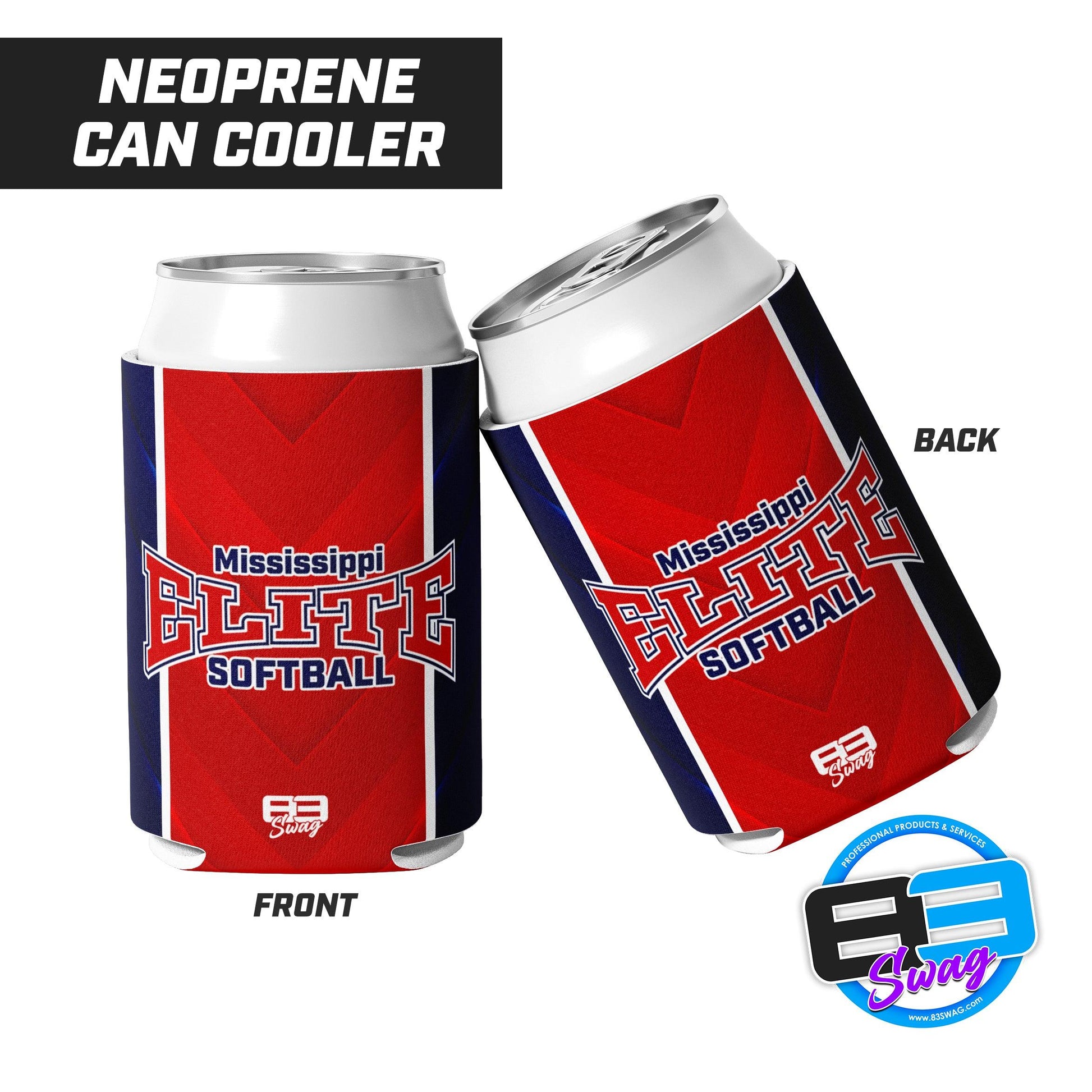 Mississippi Elite 2k12 Softball - Can Cooler - 83Swag