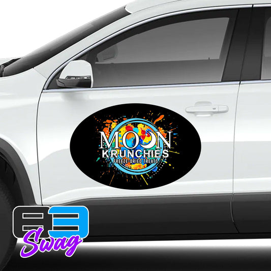 Moon Krunchies - 24"x15" Oval Door Magnet - 83Swag