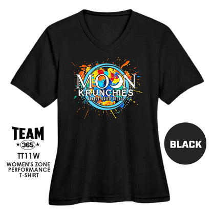 Moon Krunchies - Cool & Dry Performance Women's Shirt - MULTIPLE COLORS AVAILABLE - 83Swag