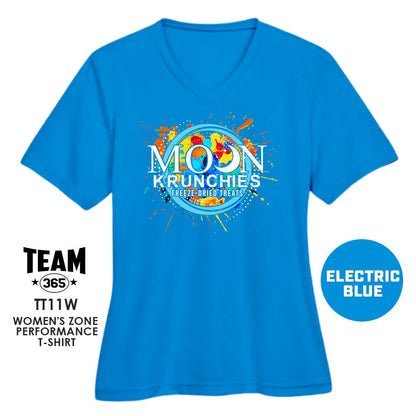 Moon Krunchies - Cool & Dry Performance Women's Shirt - MULTIPLE COLORS AVAILABLE - 83Swag