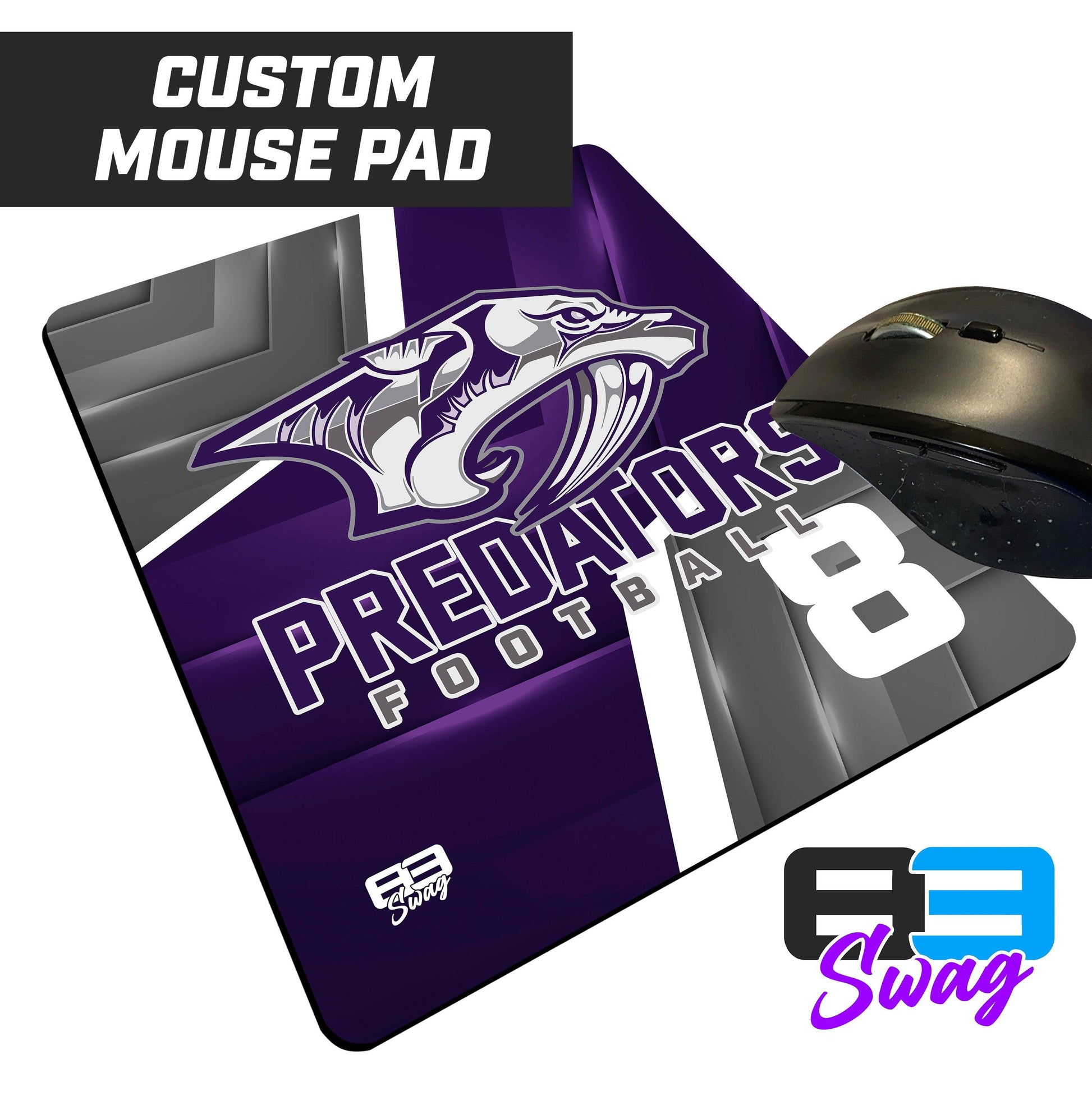 Mouse Pad - Predators Football - 83Swag