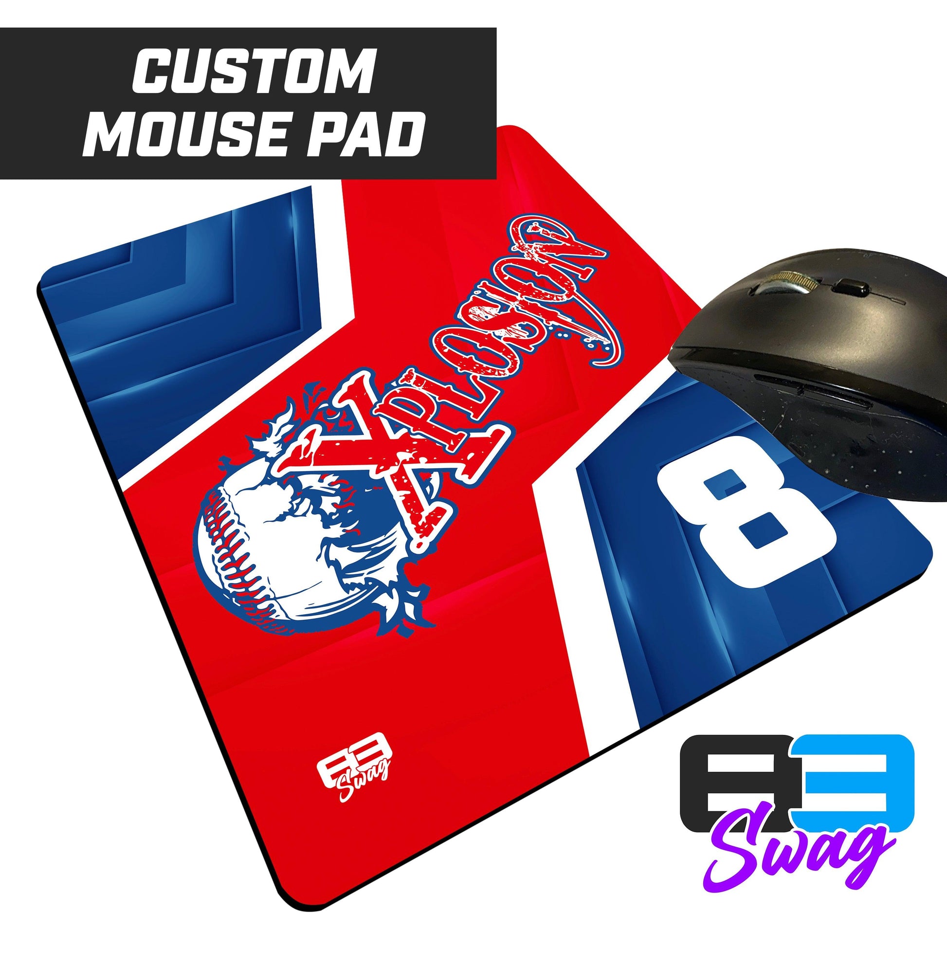 Mouse Pad - Xplosion Baseball - 83Swag