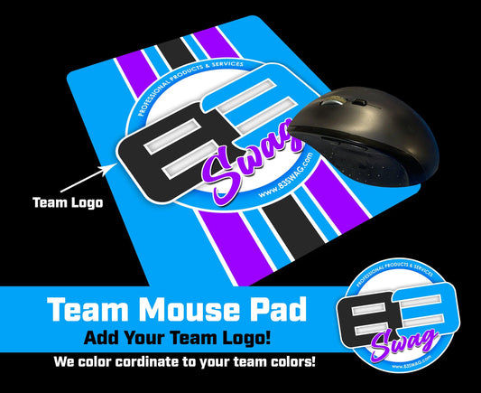 Mouse Pads - Supply Your Own Team Logo or Artwork! - 83Swag