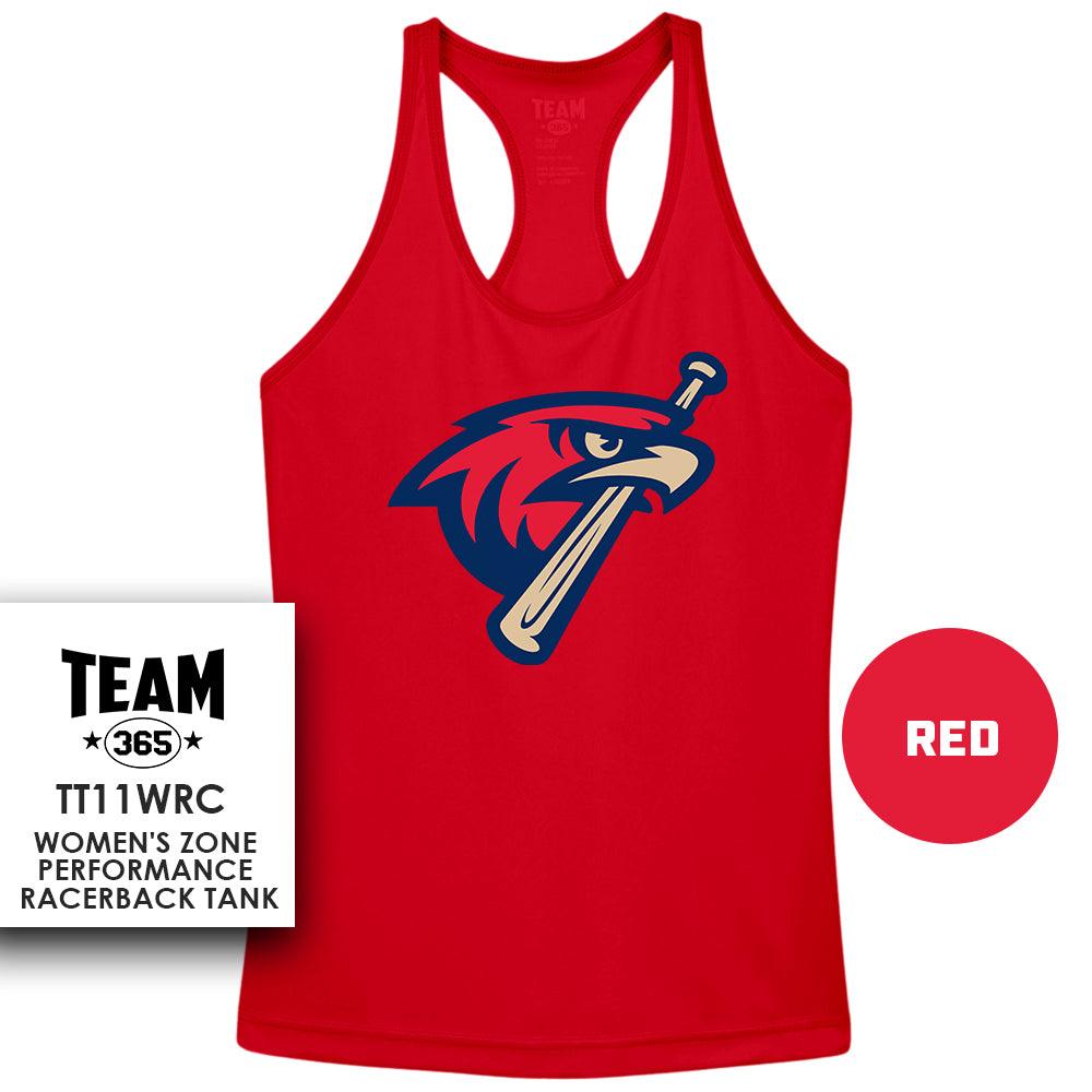 MSA Redtails Baseball - Performance Women’s Racerback T - MULTIPLE COLORS AVAILABLE - 83Swag