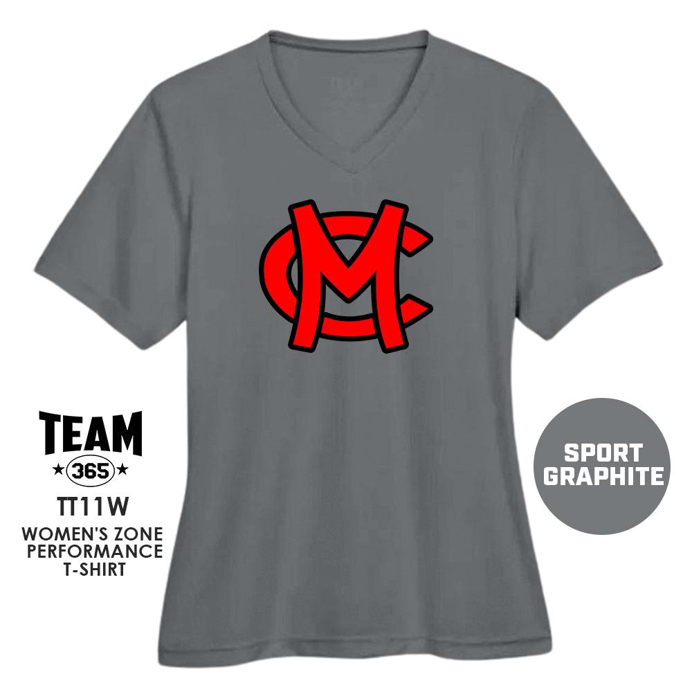 Mudcats Baseball - Cool & Dry Performance Women's Shirt - MULTIPLE COLORS AVAILABLE - 83Swag