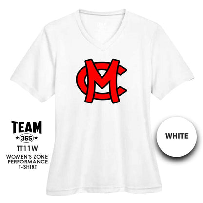 Mudcats Baseball - Cool & Dry Performance Women's Shirt - MULTIPLE COLORS AVAILABLE - 83Swag