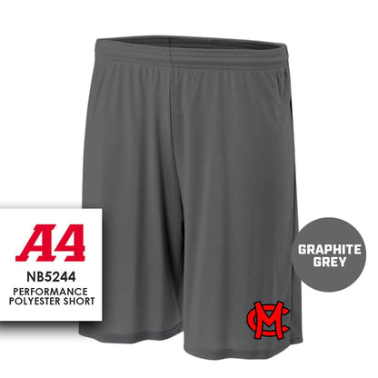 Mudcats Baseball - Performance Shorts - MULTIPLE COLORS - 83Swag