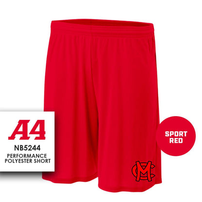 Mudcats Baseball - Performance Shorts - MULTIPLE COLORS - 83Swag