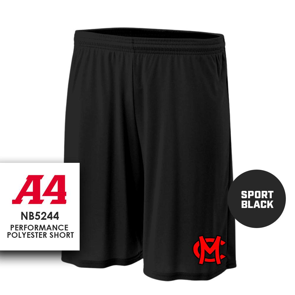 Mudcats Baseball - Performance Shorts - MULTIPLE COLORS - 83Swag