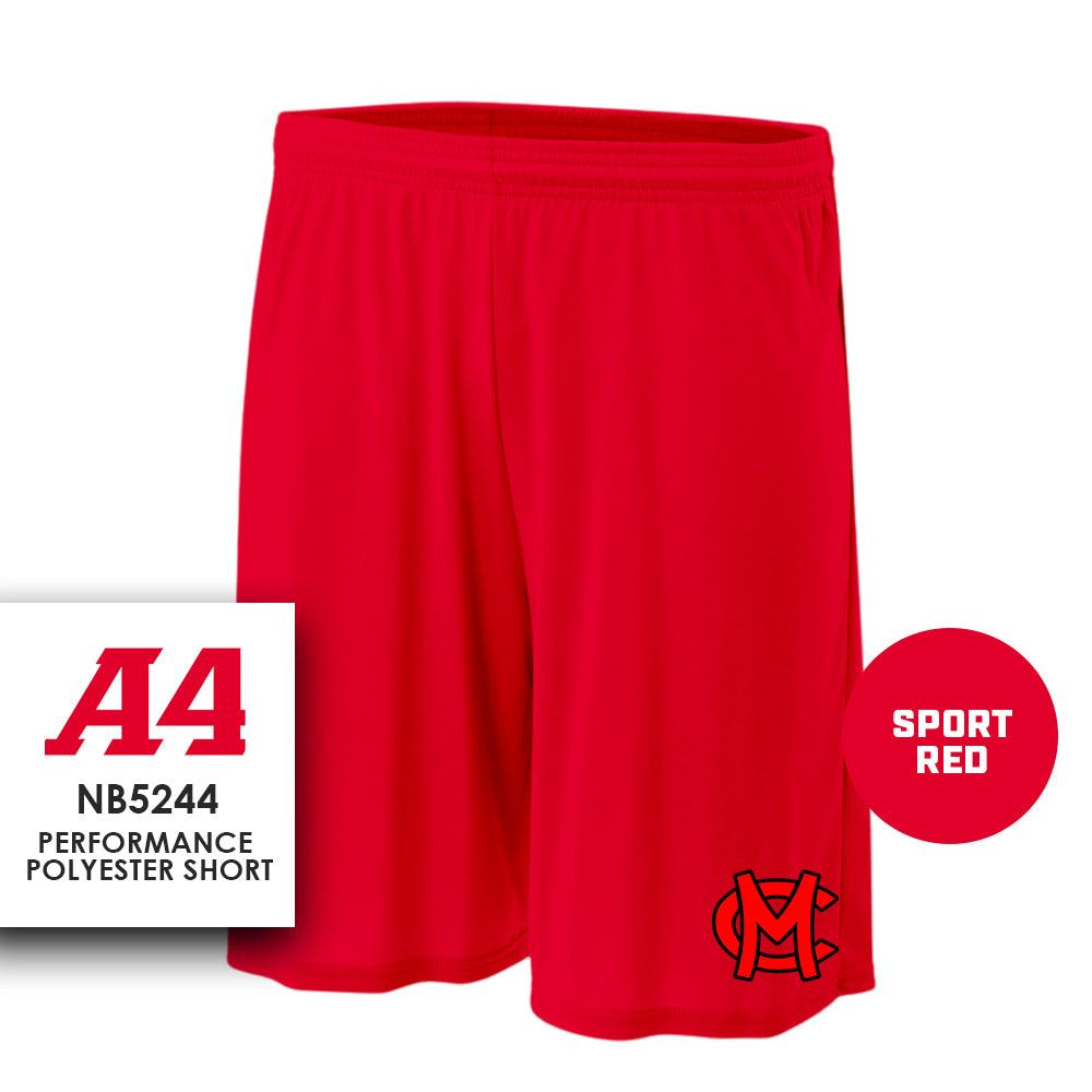 Mudcats Baseball - Performance Shorts - MULTIPLE COLORS - 83Swag