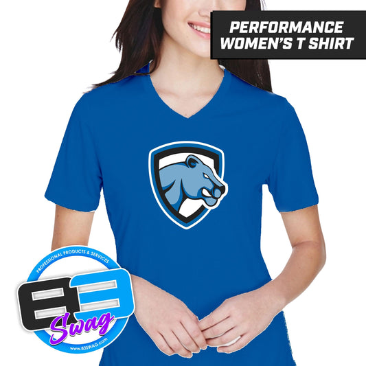 Mulberry Panthers - LOGO 2 - Cool & Dry Performance Women's Shirt - 83Swag