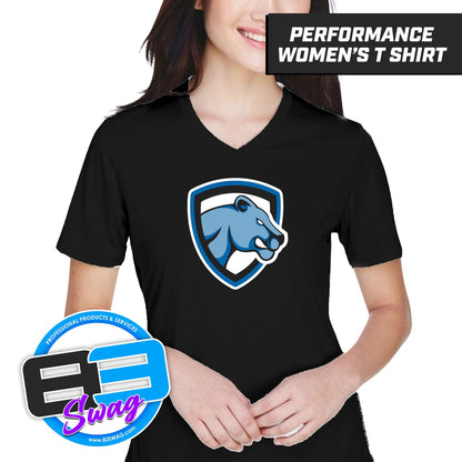 Mulberry Panthers - LOGO 2 - Cool & Dry Performance Women's Shirt - 83Swag