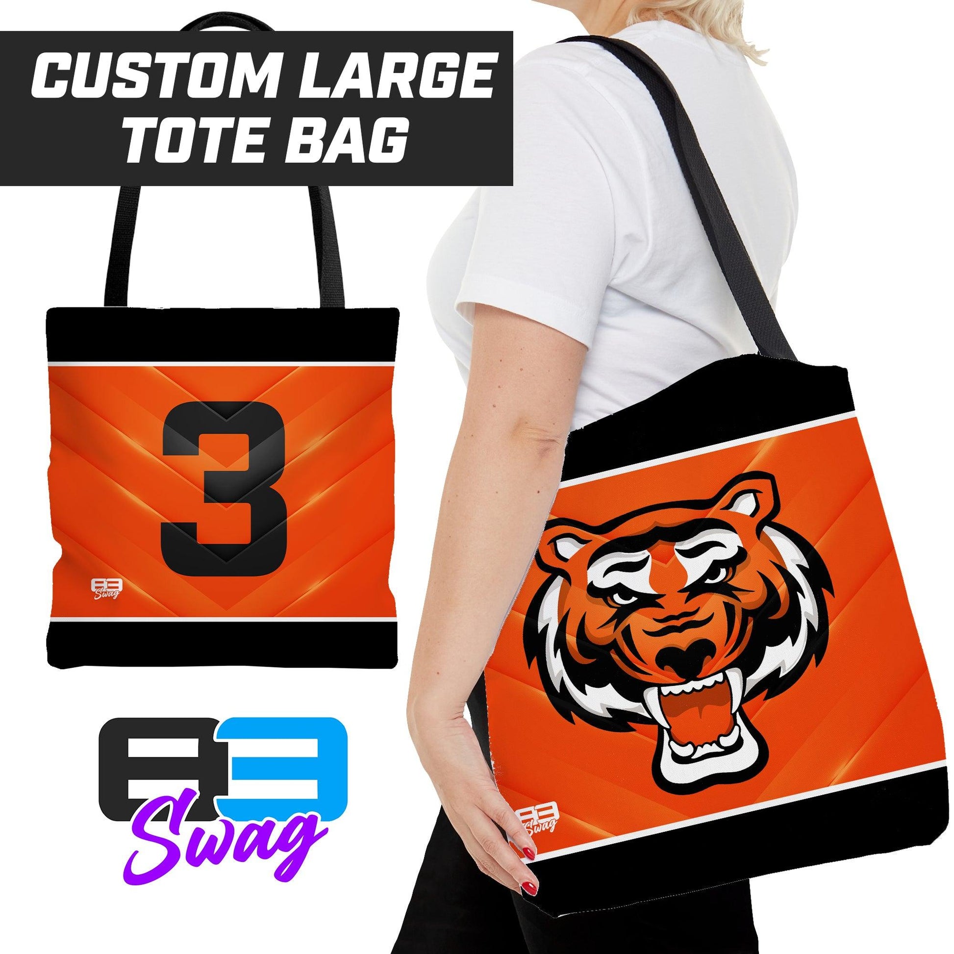 Nassau Tigers Baseball - Tote Bag - 83Swag