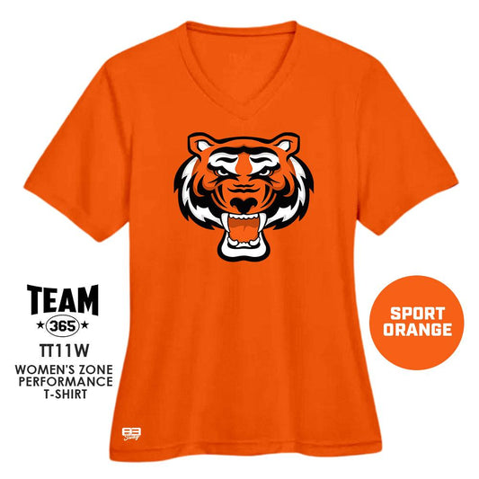 Nassau Tigers Baseball V1 - Cool & Dry Performance Women's Shirt - MULTIPLE COLORS AVAILABLE - 83Swag