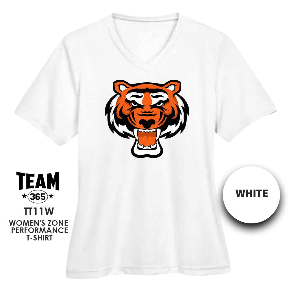 Nassau Tigers Baseball V1 - Cool & Dry Performance Women's Shirt - MULTIPLE COLORS AVAILABLE - 83Swag