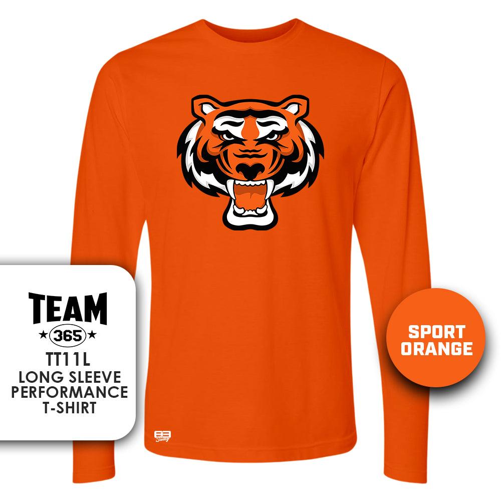 Nassau Tigers Baseball V1 - Lightweight Performance Long Sleeve - MULTIPLE COLORS - 83Swag