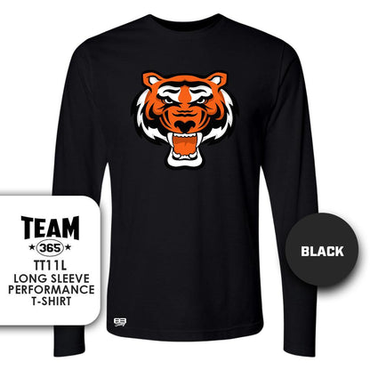 Nassau Tigers Baseball V1 - Lightweight Performance Long Sleeve - MULTIPLE COLORS - 83Swag