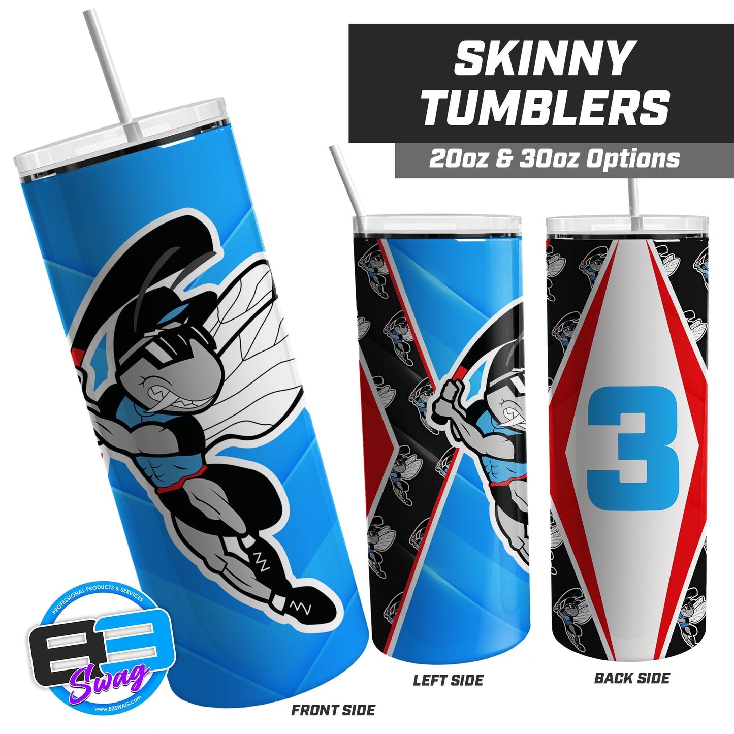 NBC Gnats - 20oz & 30oz Skinny Tumbler - 83Swag