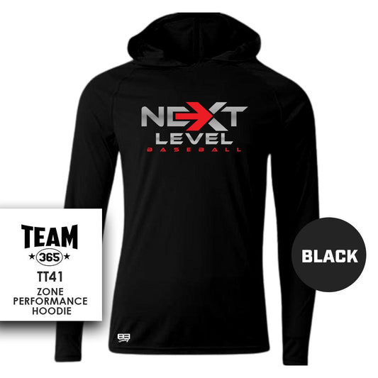 Next Level Baseball V1 - Lightweight Performance Hoodie - MULTIPLE COLORS - 83Swag