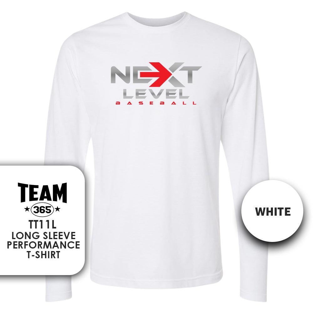 Next Level Baseball V1 - Lightweight Performance Long Sleeve - MULTIPLE COLORS - 83Swag